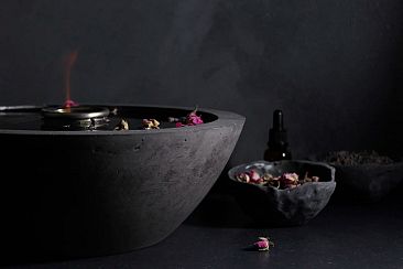 FIREWATER concrete bowl