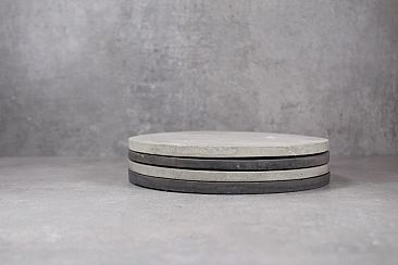 LARGE concrete coaster