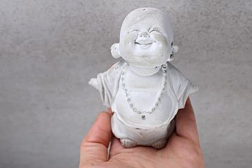 HAPPY BUDDHA concrete statue