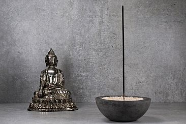 ZEN concrete incense burner